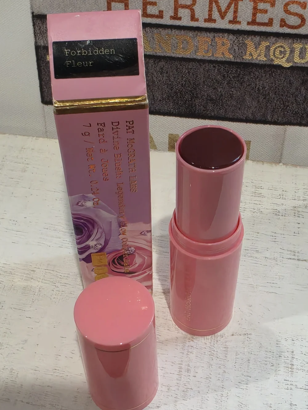 Pat McGrath Forbidden Fleur Cream Blush Stick — Rich Berry Plum